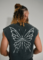 Dark Grey Cutoff Tee PREORDER