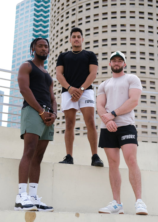 ERW Black Men's Shorts