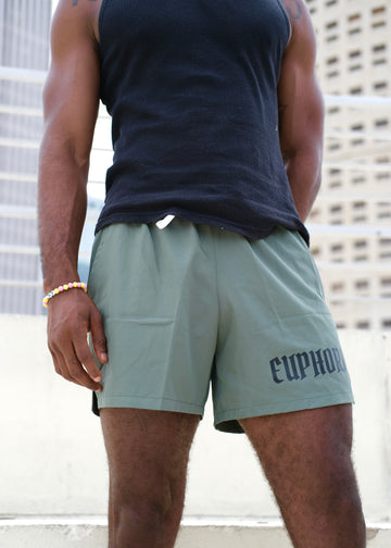ERW Olive Men's Shorts
