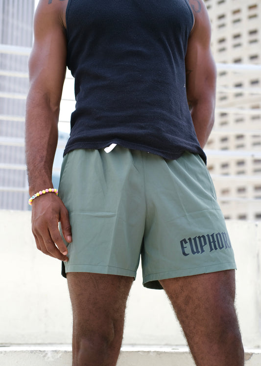 ERW Olive Men's Shorts