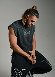 Dark Grey Cutoff Tee PREORDER