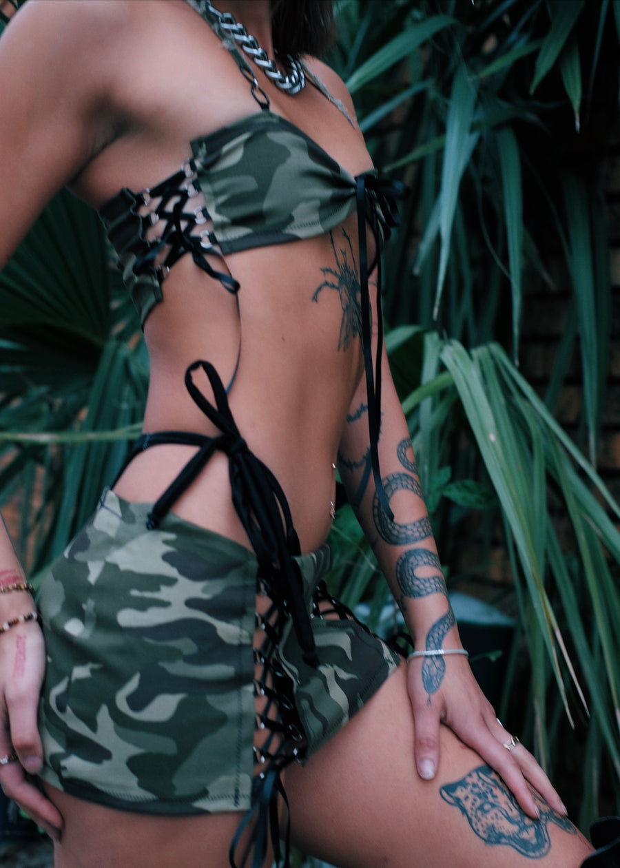 Camo Grunge Goddess Set