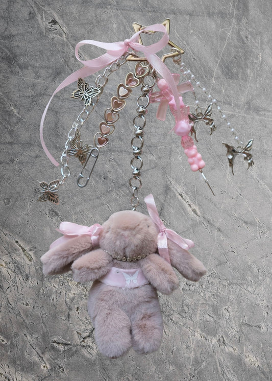 SAINT Bunny Keychain